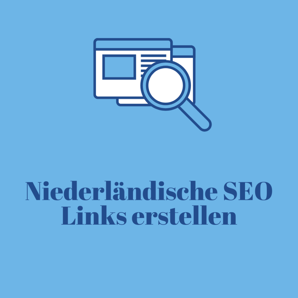 Niederländische SEO Links erstellen